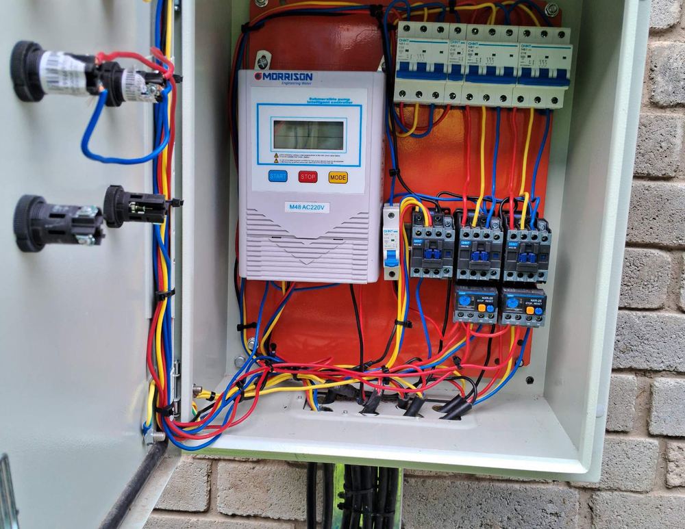 Distribution box rewired